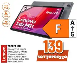 Ipercoop Lenovo Tablet M11 offerta