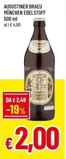 A&O Augustiner braeu münchen edelstoff offerta