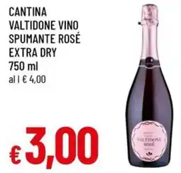 A&O Cantina valtidone vino spumante rosé extra dry offerta