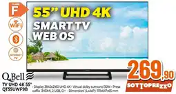 Ipercoop Q.Bell TV UHD 4K 55" QT55UWF9B offerta