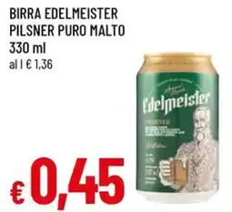 A&O Birra edelmeister pilsner puro malto offerta