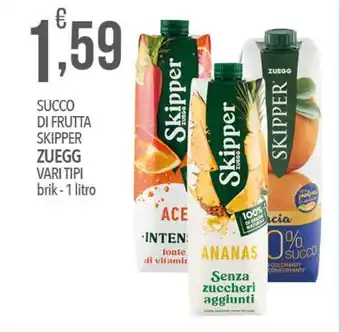Iper Nonna Isa Succo di frutta skipper ZUEGG offerta