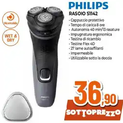Ipercoop PHILIPS RASOIO S1142 offerta