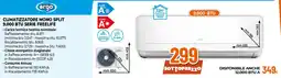 Ipercoop argo CLIMATIZZATORE MONO SPLIT 9.000 BTU SERIE FREELIFE offerta