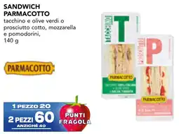 Esselunga Sandwich PARMACOTTO offerta