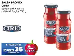 Esselunga Salsa pronta CIRIO offerta