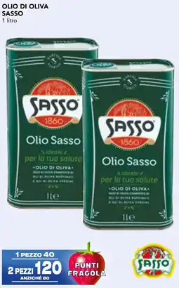 Esselunga Olio di oliva SASSO offerta