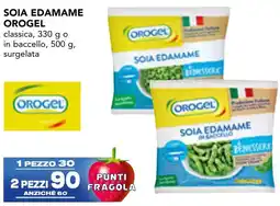 Esselunga Soia edamame OROGEL offerta