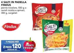 Esselunga 4 Salti in padella Findus offerta
