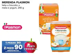 Esselunga Merenda Plasmon offerta