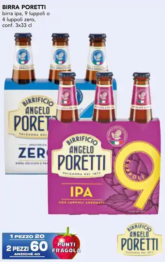 Esselunga Birra poretti offerta
