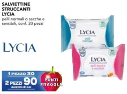 Esselunga Salviettine struccanti LYCIA offerta