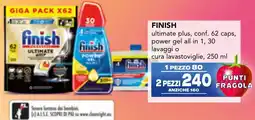 Esselunga FINISH ultimate plus offerta