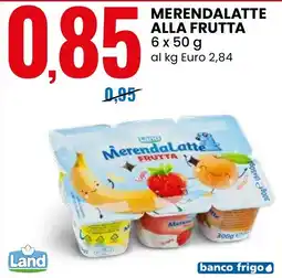 Eurospin Merendalatte alla frutta Land offerta