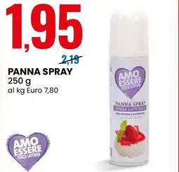Eurospin Panna spray AMO ESSERE offerta