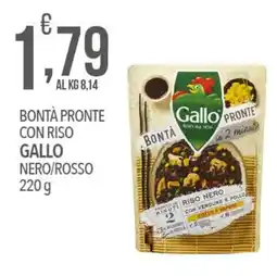 Iper Nonna Isa Bontà pronte con riso gallo nero/rosso offerta