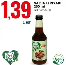 Eurospin Salsa teriyaki AMO ESSERE Veg offerta