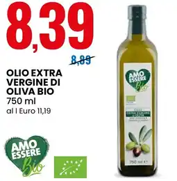 Eurospin Olio extra vergine di oliva bio AMO ESSERE offerta