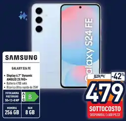 Unieuro SAMSUNG GALAXY S24 FE offerta