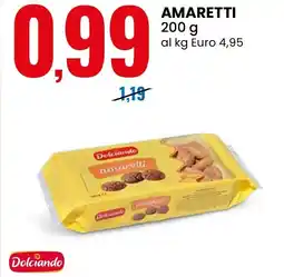 Eurospin Amaretti Dolciando offerta