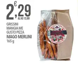 Grissini mangia me gusto pizza MAGO MERLINI