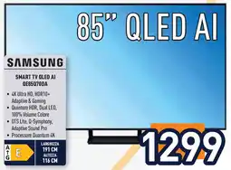 Unieuro SAMSUNG SMART TV QLED AI QE85Q70DA offerta
