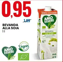 Eurospin Bevanda alla soia AMO ESSERE offerta