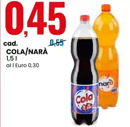 Eurospin Cola/narà offerta