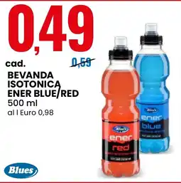 Eurospin Bevanda isotonicą ener blue/red Blues offerta