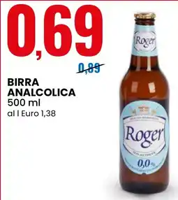 Eurospin Birra analcolica offerta