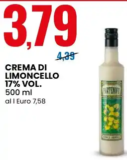 Eurospin Crema di limoncello 17% vol. offerta