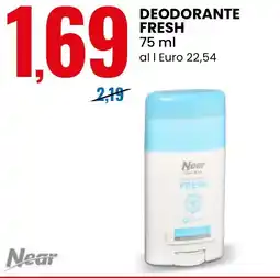 Eurospin Deodorante fresh Near offerta