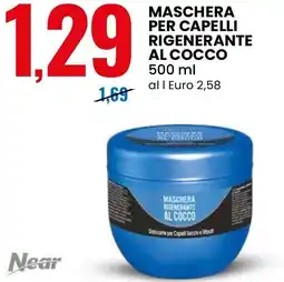 Eurospin Maschera per capelli rigenerante al cocco near offerta