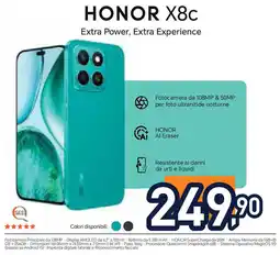 Unieuro HONOR X8C offerta