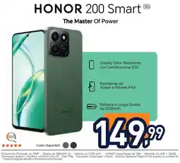 Unieuro HONOR 200 Smart offerta