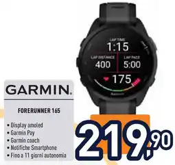 Unieuro GARMIN FORERUNNER 165 offerta