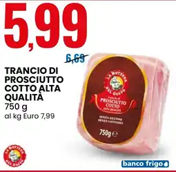 Eurospin Trancio di prosciutto cotto alta qualita offerta