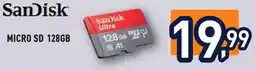 Unieuro SanDisk MICRO SD 128GB offerta
