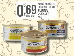 Iper Nonna Isa Menù per gatti gourmet gold purina vari gusti offerta
