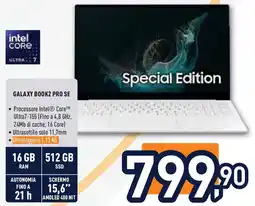 Unieuro SAMSUNG GALAXY BOOK2 PRO SE offerta