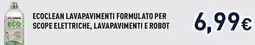 Unieuro Ecoclean lavapavimenti formulato per scope elettriche, lavapavimenti e robot offerta