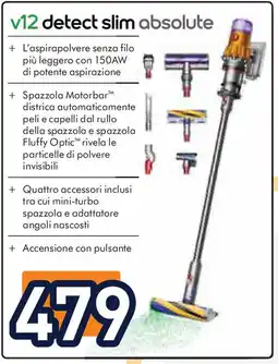 Unieuro V12 detect slim absolute offerta
