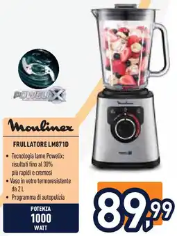 Unieuro Moulinex FRULLATORE LM871D offerta