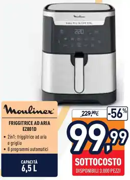 Unieuro Moulinex FRIGGITRICE AD ARIA EZ801D offerta
