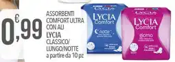 Iper Nonna Isa Assorbenti comfort ultra con ali lycia classico/ lungo/notte offerta