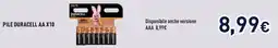 Unieuro PILE DURACELL AA X10 offerta