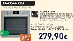 Unieuro Hotpoint ARISTON FA4S544IXHA FORNO MULTIFUNZIONE offerta