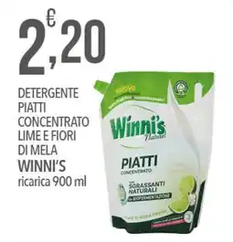 Iper Nonna Isa Detergente piatti concentrato lime e fiori di mela WINNI'S offerta