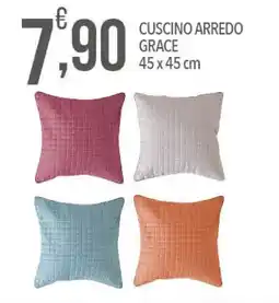 Iper Nonna Isa Cuscino arredo grace 45 x 45 cm offerta
