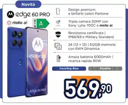Unieuro Motorola edge 60 PRO moto aí offerta